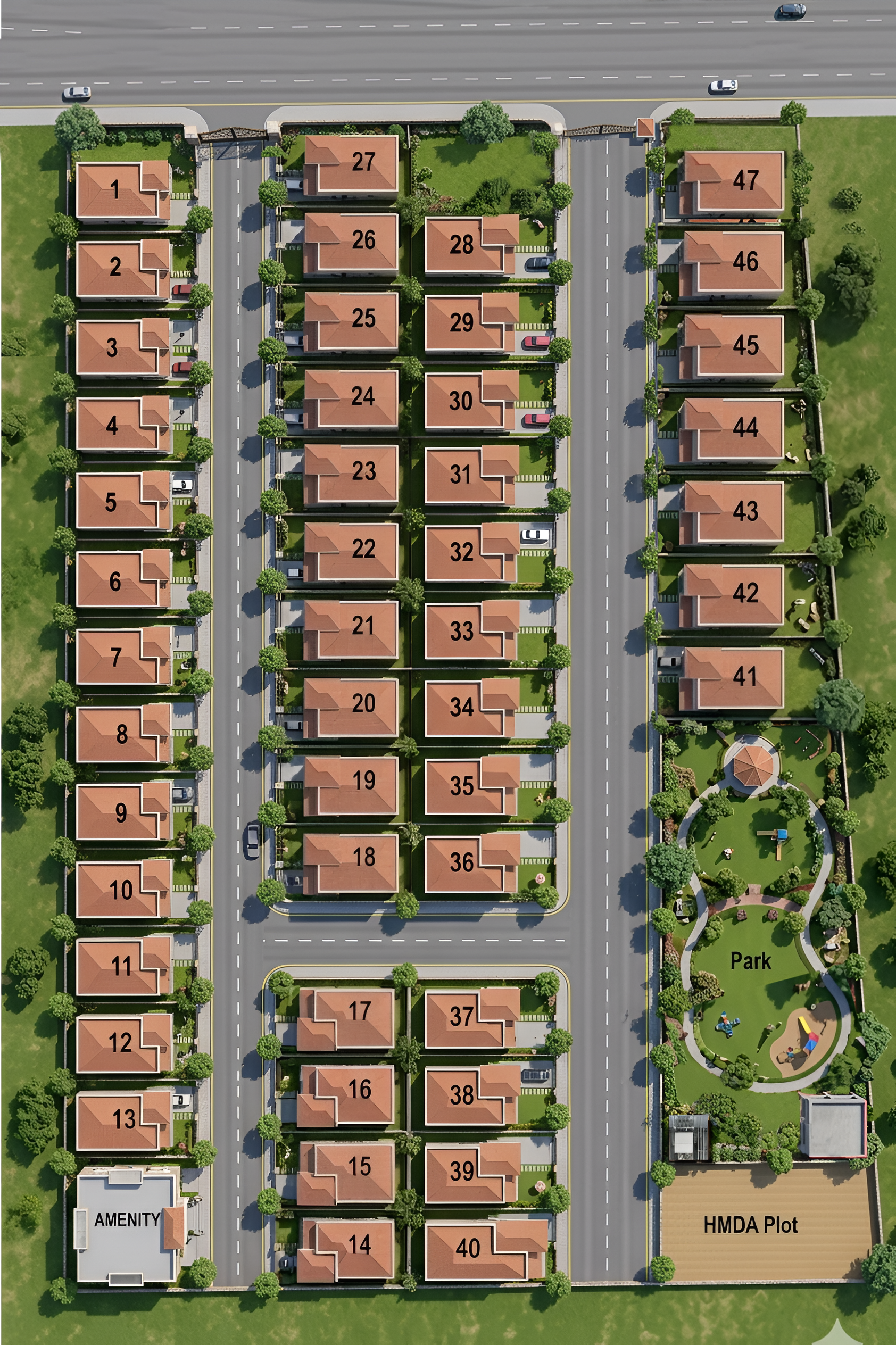 Libra Avenue Site Layout